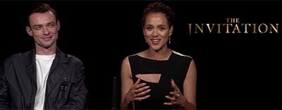 Nathalie Emmanuel and Thomas Doherty Discuss The Invitation image